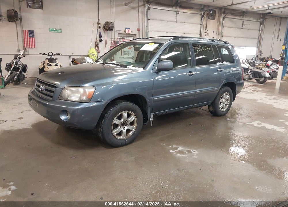 2005 TOYOTA HIGHLANDER V6 VIN: JTEEP21A850067565