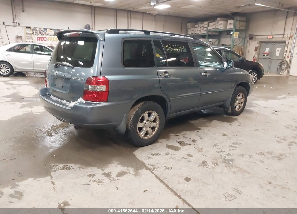 2005 TOYOTA HIGHLANDER V6 VIN: JTEEP21A850067565