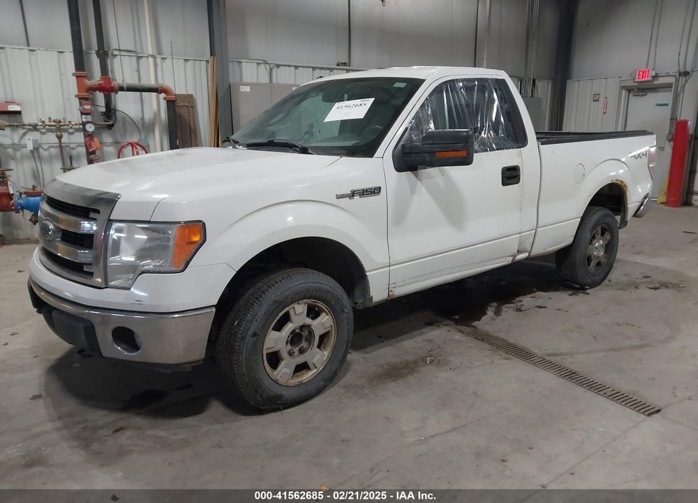 2013 FORD F-150 VIN: 1FTMF1EF0DKE09645