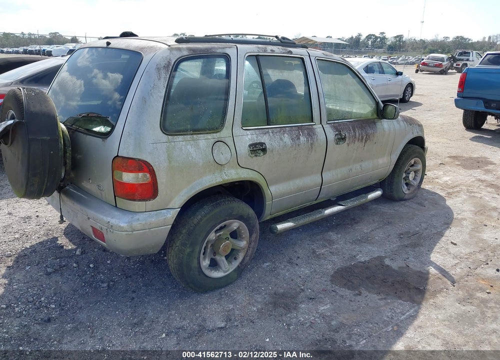 2001 KIA SPORTAGE VIN: KNDJB723115706221