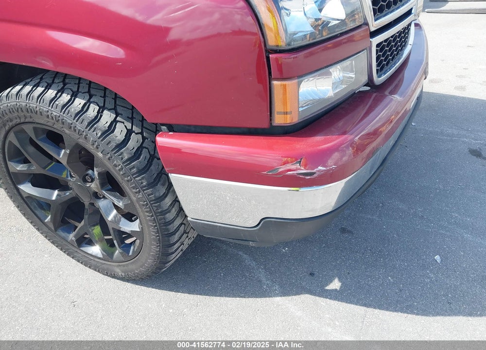 2006 CHEVROLET SILVERADO 1500 LS VIN: 2GCEC13VX61245377
