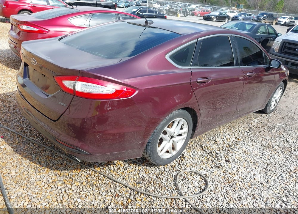 2013 FORD FUSION VIN: 3FA6P0HR4DR178627