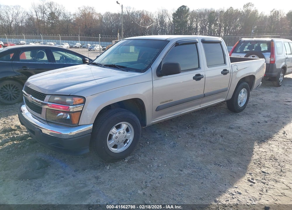2004 CHEVROLET COLORADO LS VIN: 1GCCS136048104685