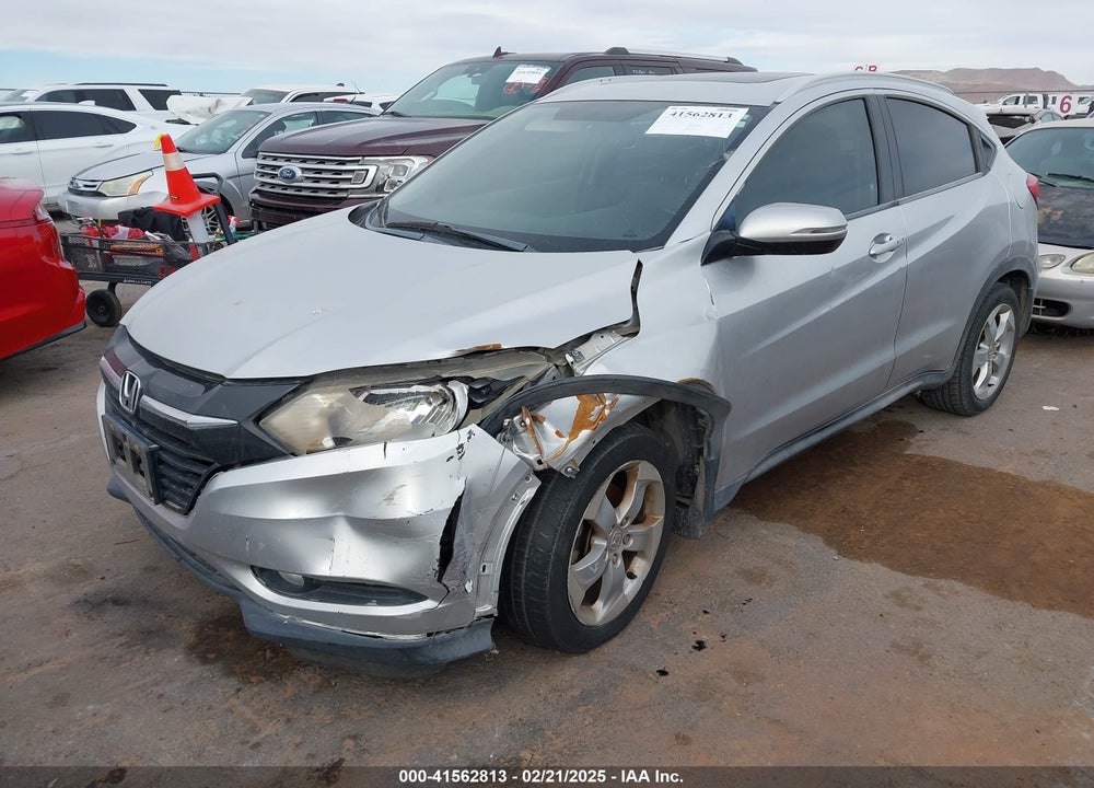 2016 HONDA HR-V EX-L VIN: 3CZRU5H70GM738974