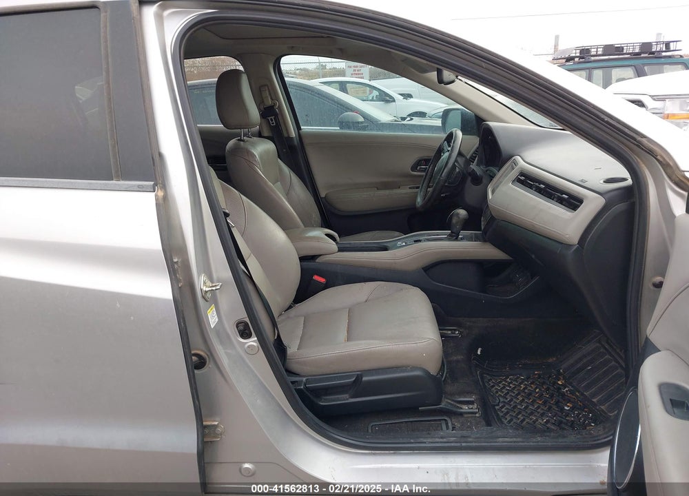 2016 HONDA HR-V EX-L VIN: 3CZRU5H70GM738974