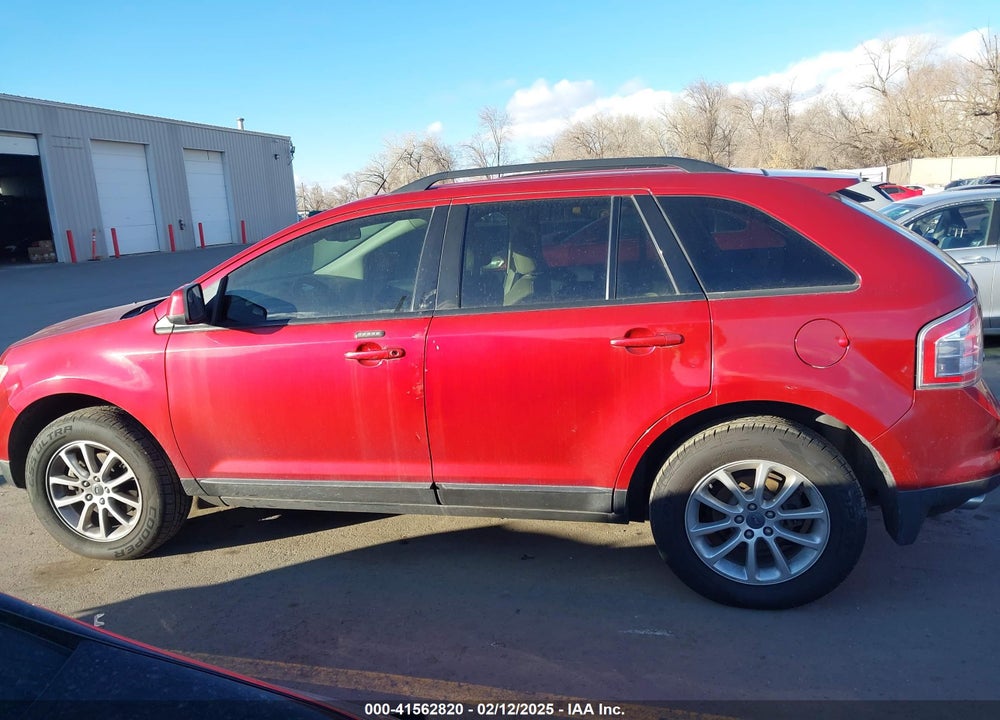 2009 FORD EDGE SEL VIN: 2FMDK48C89BB01859