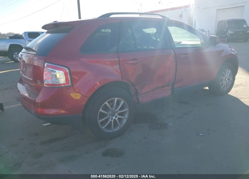 2009 FORD EDGE SEL VIN: 2FMDK48C89BB01859