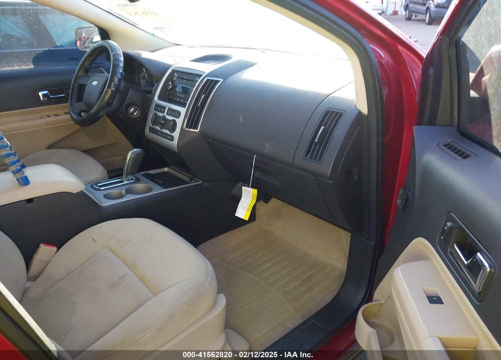 2009 FORD EDGE SEL VIN: 2FMDK48C89BB01859