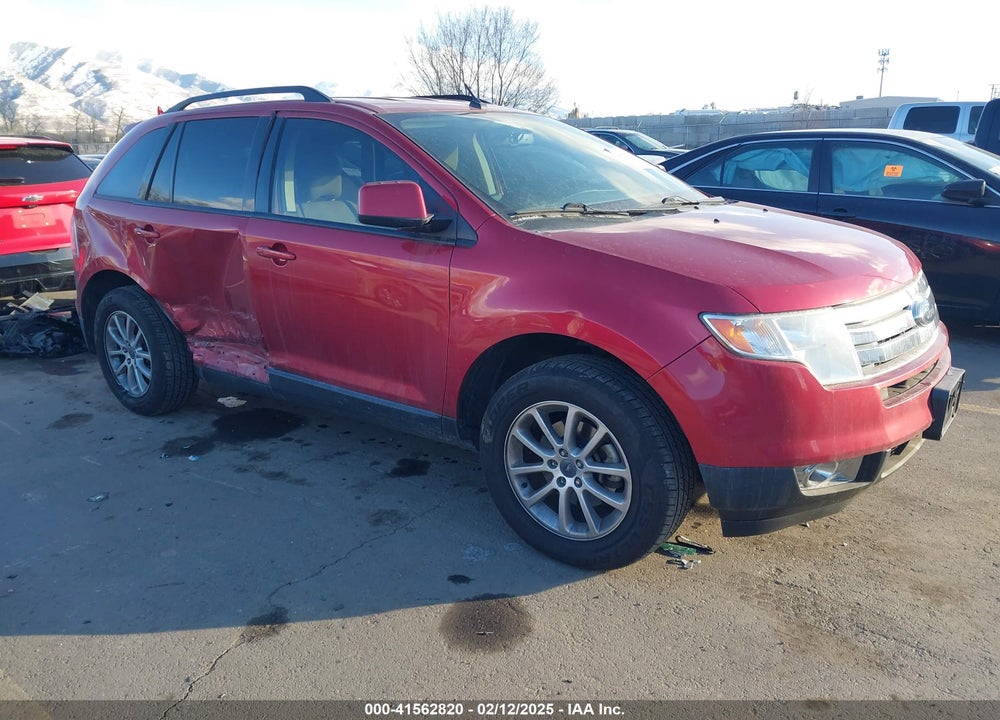 2009 FORD EDGE SEL VIN: 2FMDK48C89BB01859