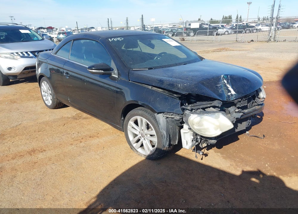 2009 VOLKSWAGEN EOS KOMFORT VIN: WVWBA71F59V013375