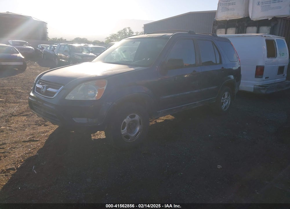 2002 HONDA CR-V LX VIN: JHLRD68512C016405