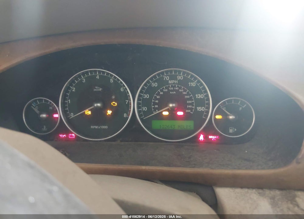 2003 JAGUAR X-TYPE 2.5L AUTO/2.5L MANUAL VIN: SAJEA51D73XD42031