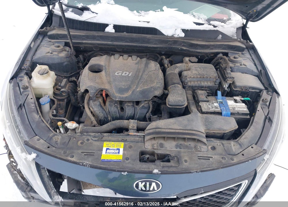 2015 KIA OPTIMA LX VIN: 5XXGM4A74FG486308