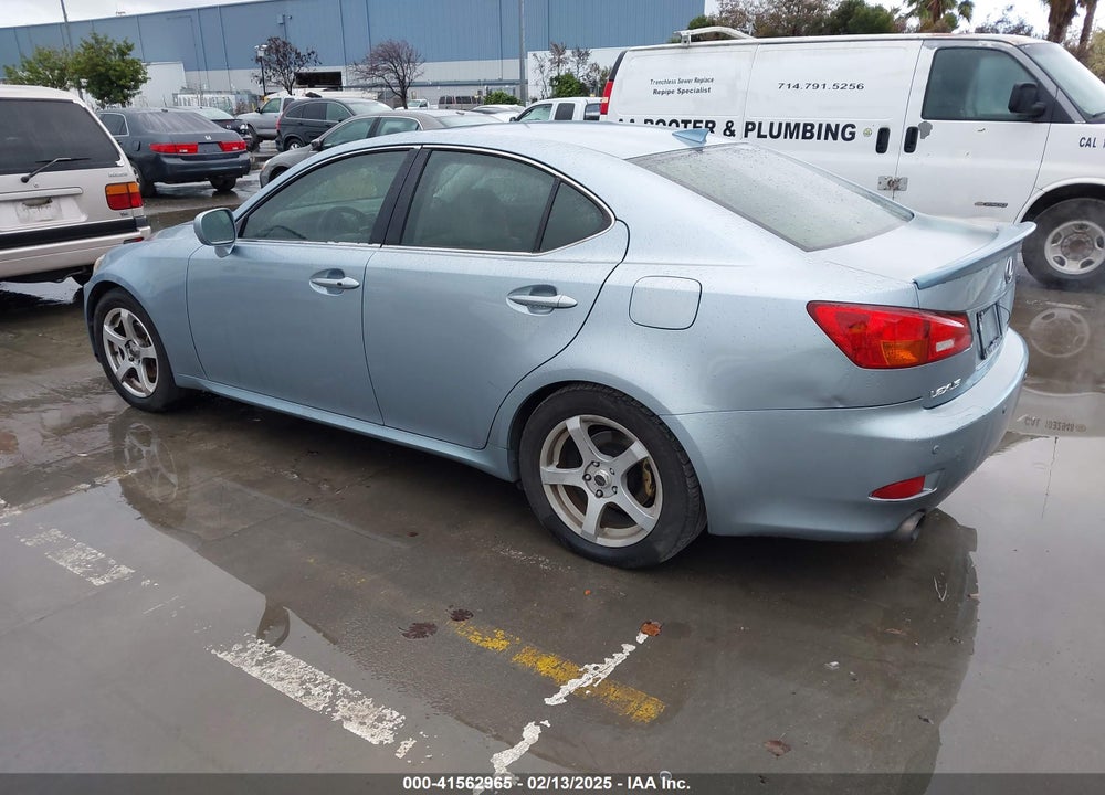 2006 LEXUS IS 250 VIN: JTHCK262762001864