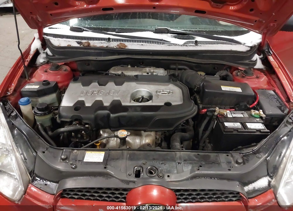 2007 HYUNDAI ACCENT GS VIN: KMHCM36C07U045393