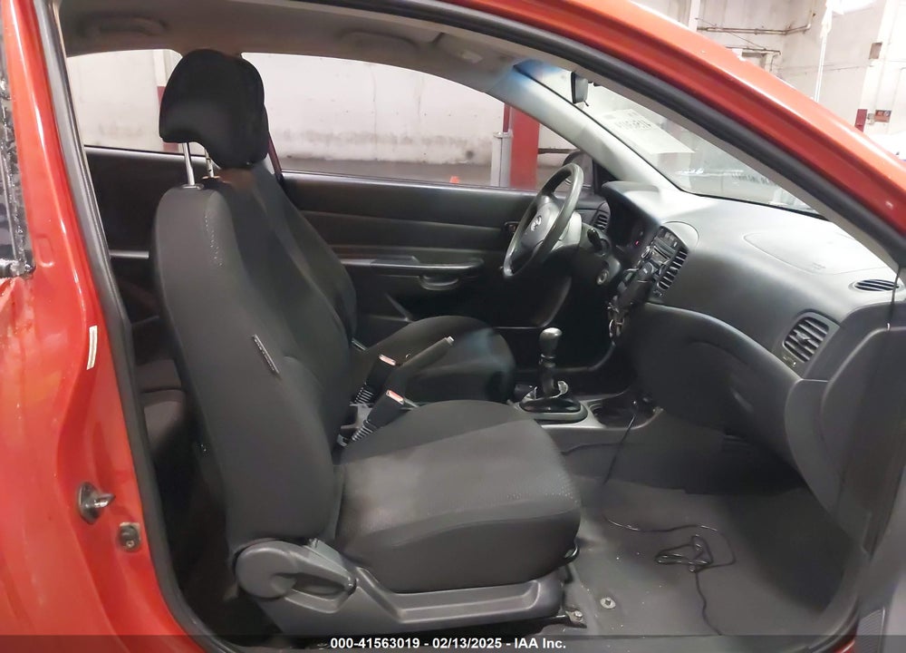 2007 HYUNDAI ACCENT GS VIN: KMHCM36C07U045393