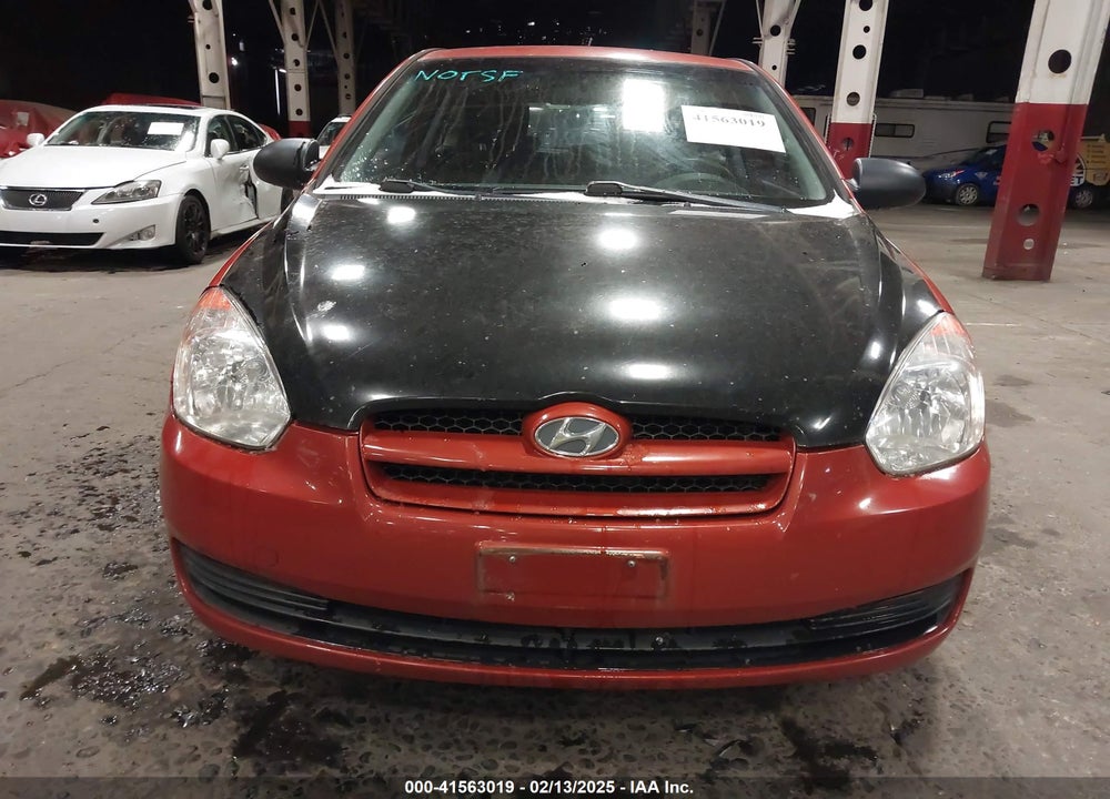 2007 HYUNDAI ACCENT GS VIN: KMHCM36C07U045393
