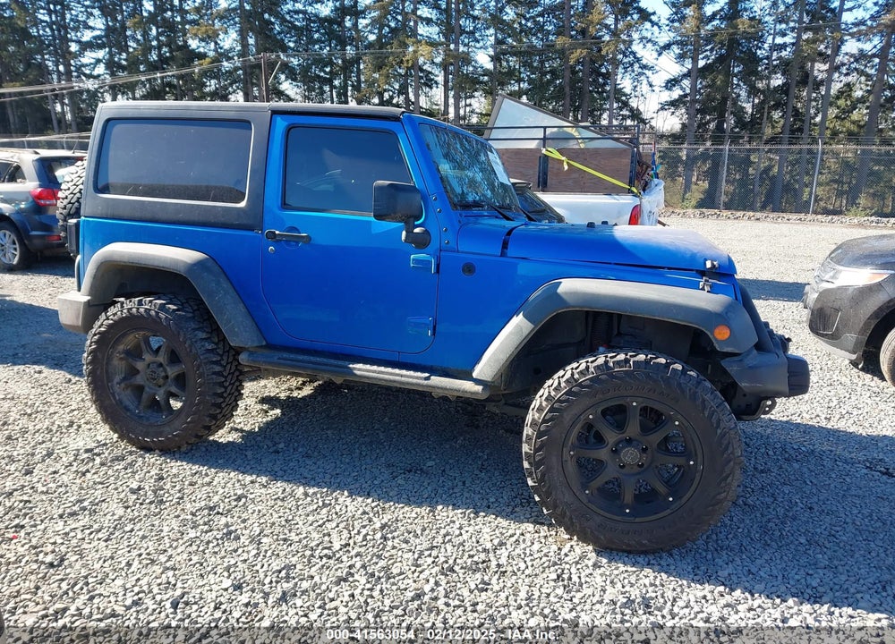 2015 JEEP WRANGLER SPORT VIN: 1C4AJWAG4FL613682