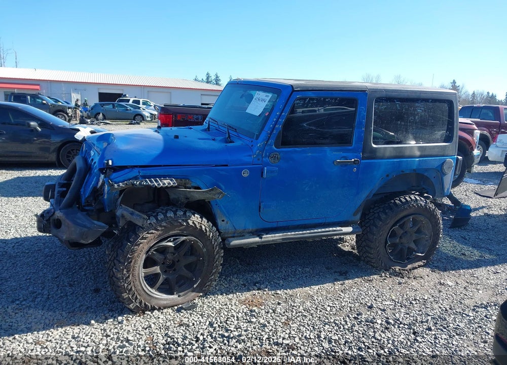 2015 JEEP WRANGLER SPORT VIN: 1C4AJWAG4FL613682