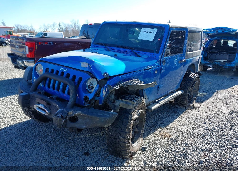 2015 JEEP WRANGLER SPORT VIN: 1C4AJWAG4FL613682