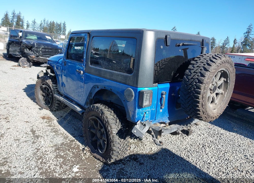 2015 JEEP WRANGLER SPORT VIN: 1C4AJWAG4FL613682