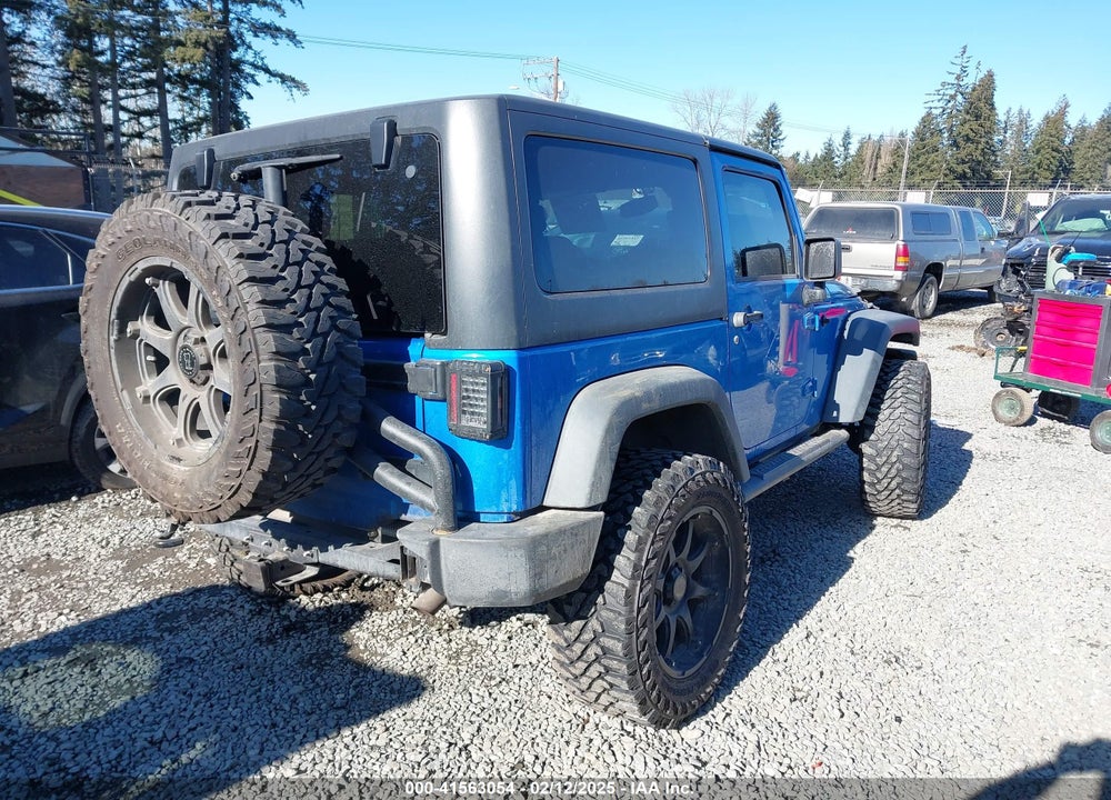 2015 JEEP WRANGLER SPORT VIN: 1C4AJWAG4FL613682