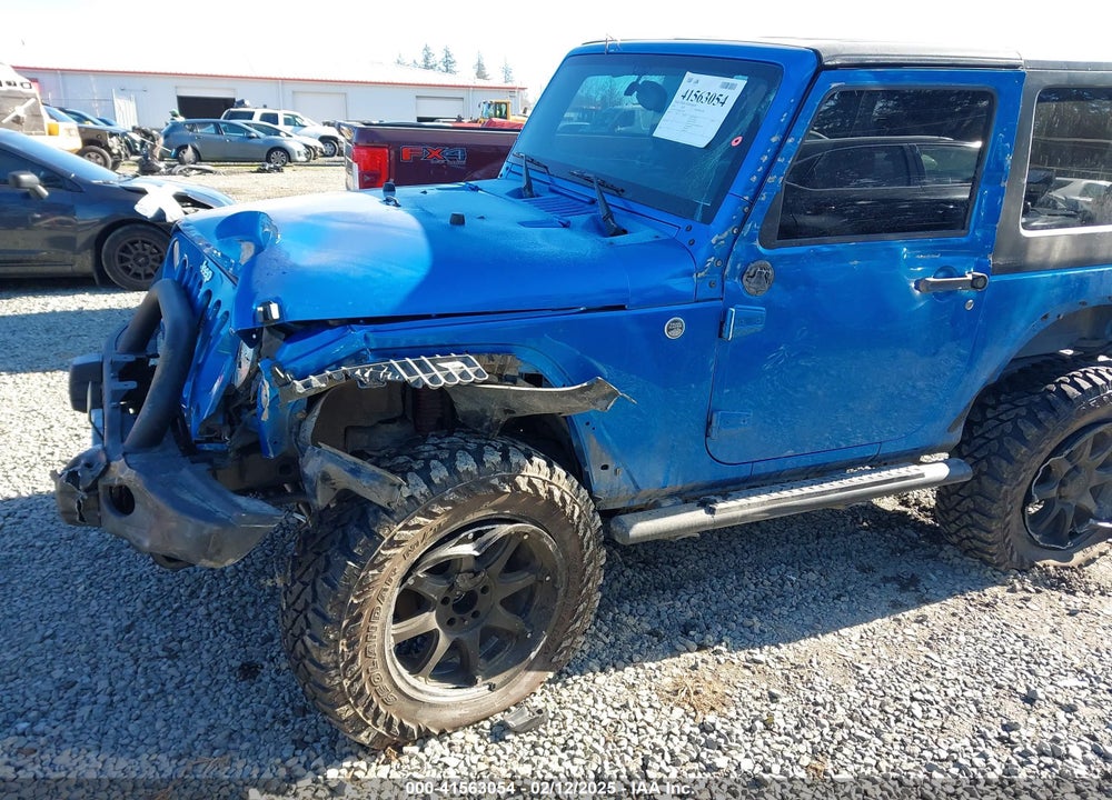 2015 JEEP WRANGLER SPORT VIN: 1C4AJWAG4FL613682