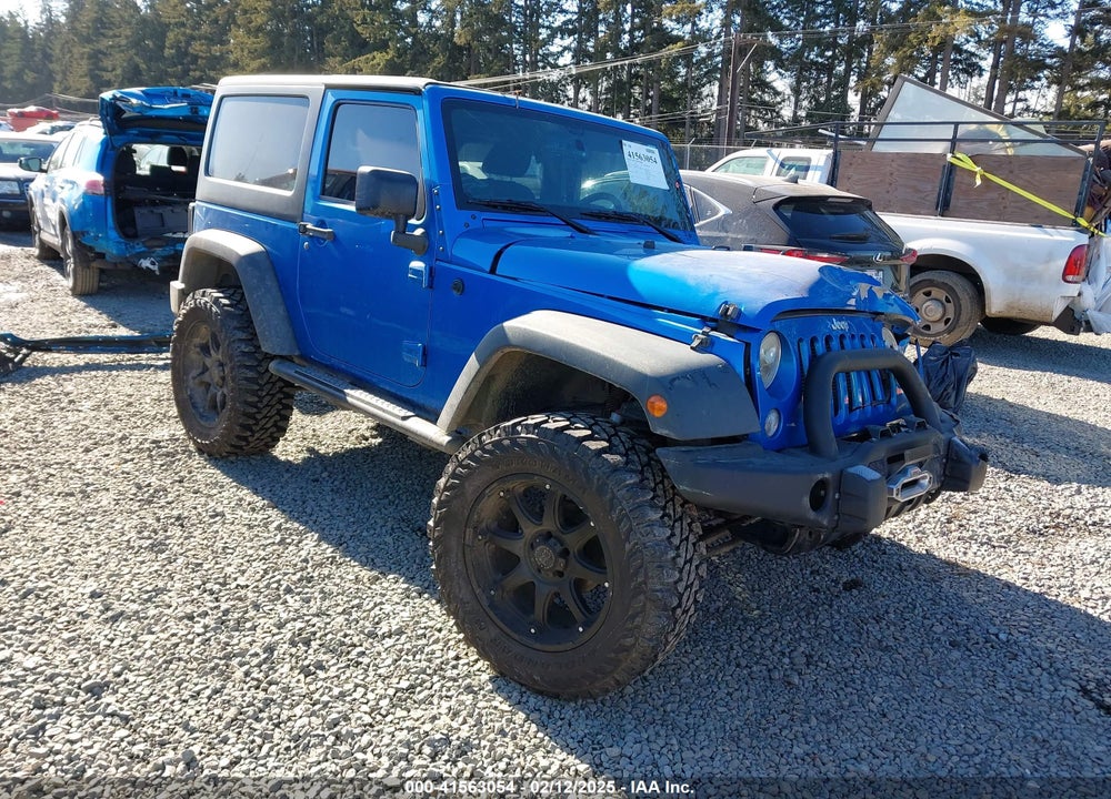 2015 JEEP WRANGLER SPORT VIN: 1C4AJWAG4FL613682