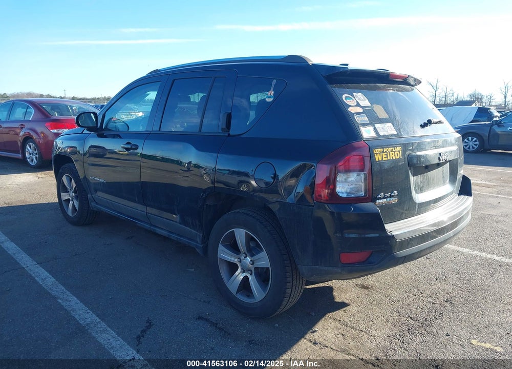 2016 JEEP COMPASS HIGH ALTITUDE EDITION VIN: 1C4NJDEB1GD708782