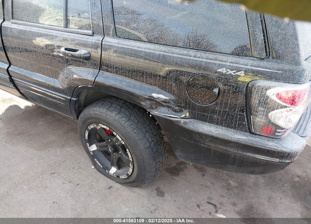 2000 JEEP GRAND CHEROKEE LIMITED VIN: 1J4GW58N7YC211730