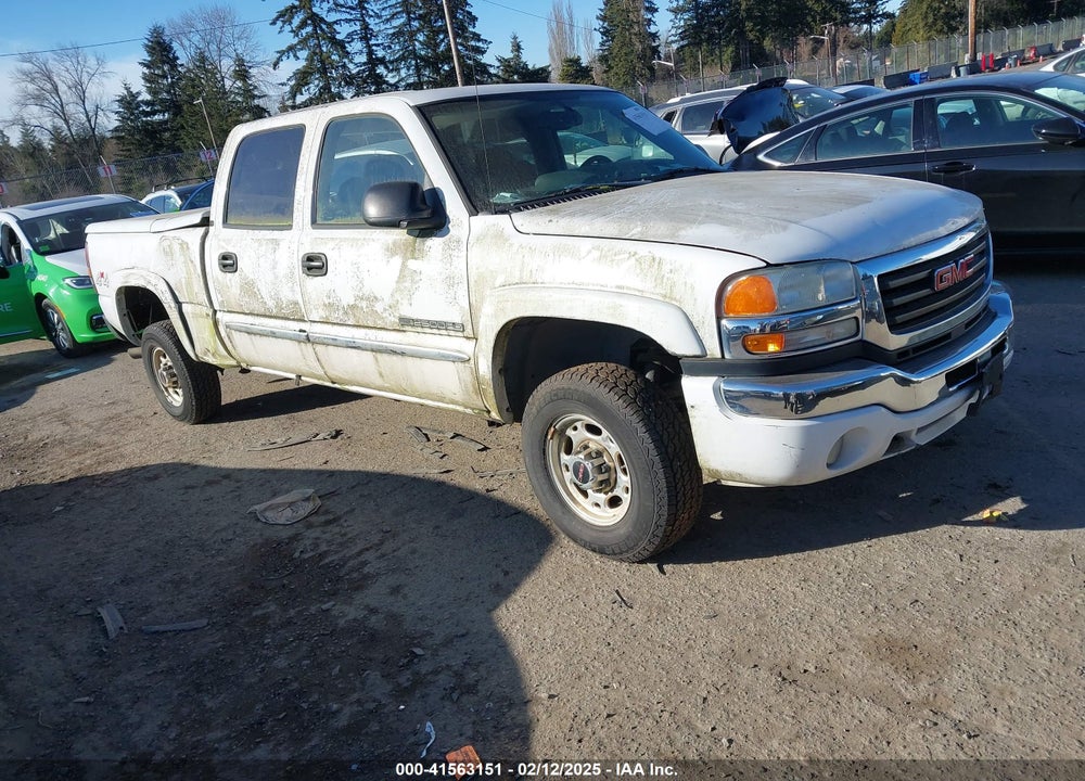 2004 GMC SIERRA 2500HD SLE VIN: 1GTHK23U14F109237