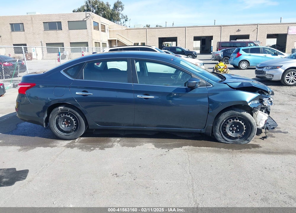 2016 NISSAN SENTRA VIN: 3N1AB7AP5GY258830