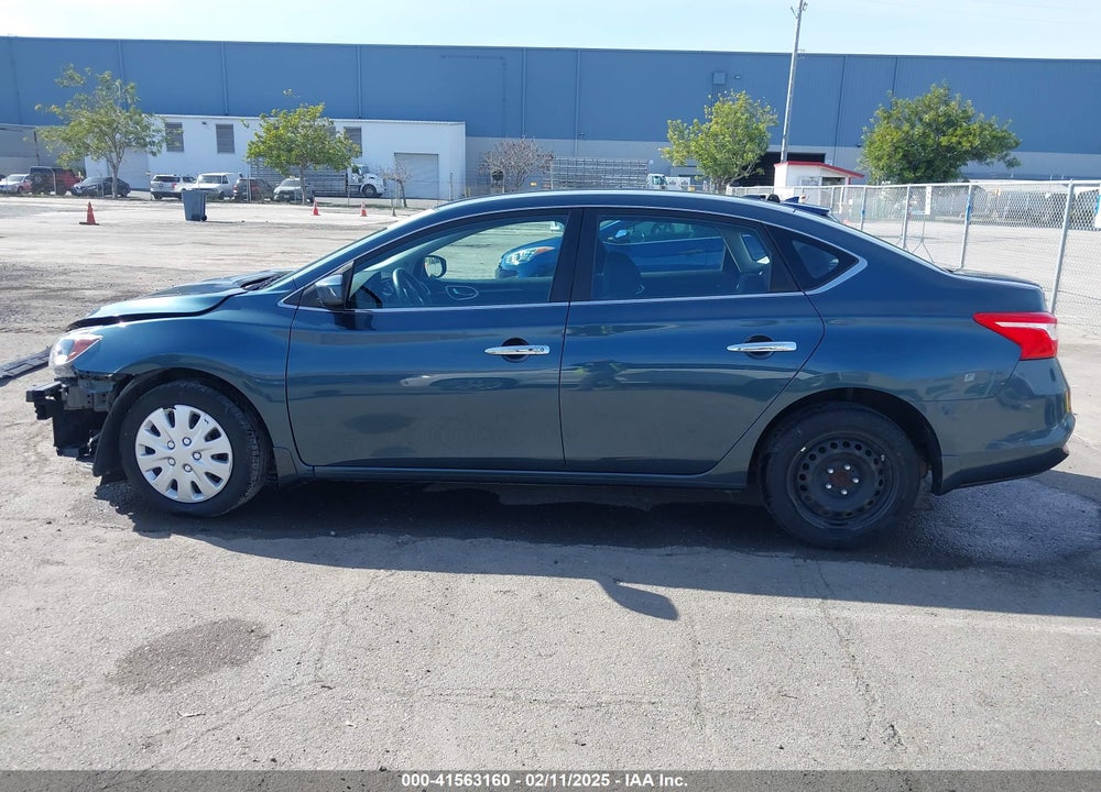 2016 NISSAN SENTRA VIN: 3N1AB7AP5GY258830