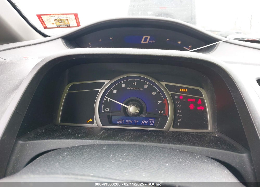 2009 HONDA CIVIC LX VIN: 2HGFA16539H523135