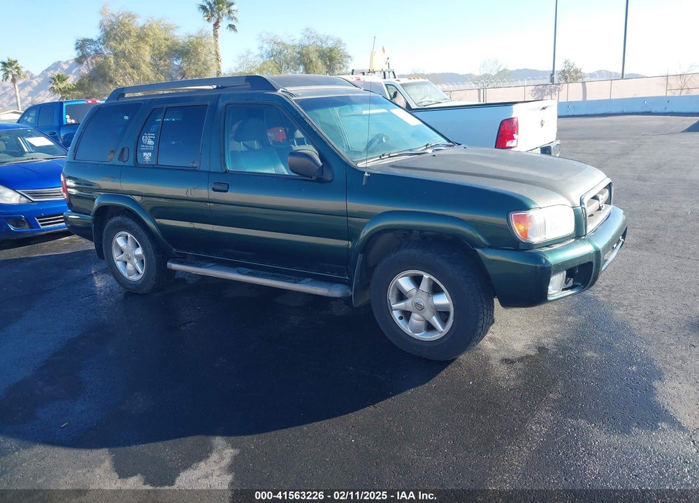 2002 NISSAN PATHFINDER SE VIN: JN8DR09Y82W745972
