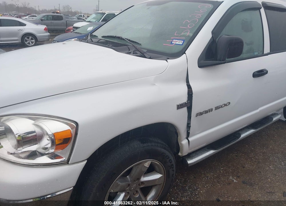 2007 DODGE RAM 1500 SLT VIN: 1D7HA182X7S204188