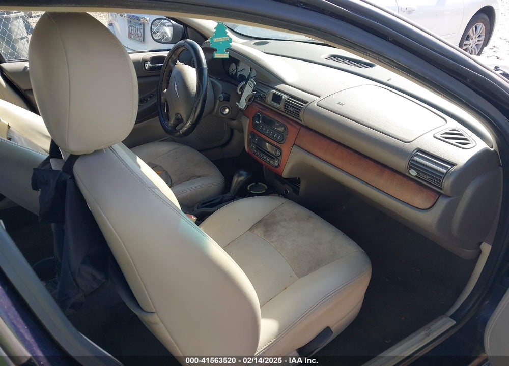 2006 CHRYSLER SEBRING VIN: 1C3EL66R06N101402