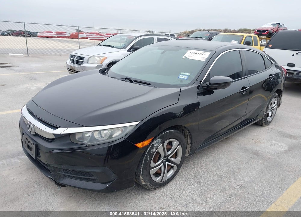 2016 HONDA CIVIC VIN: 2HGFC2F5XGH516213