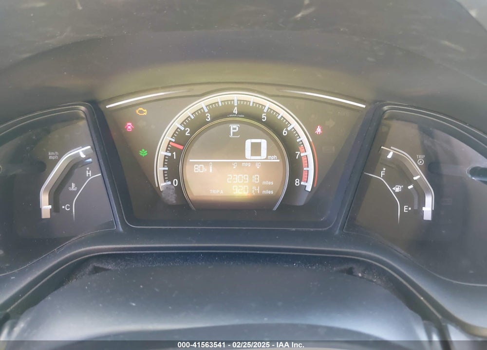 2016 HONDA CIVIC VIN: 2HGFC2F5XGH516213
