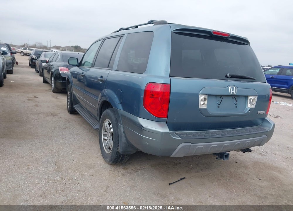 2005 HONDA PILOT VIN: 2HKYF18605H514327