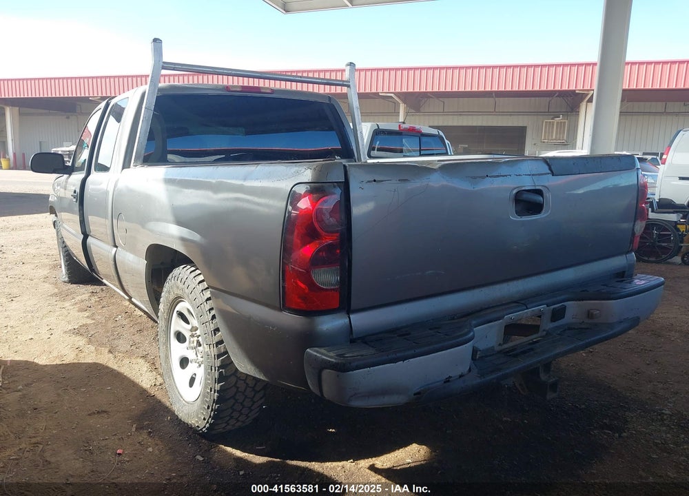 2007 CHEVROLET SILVERADO 1500 CLASSIC VIN: 1GCEC19X37Z105821