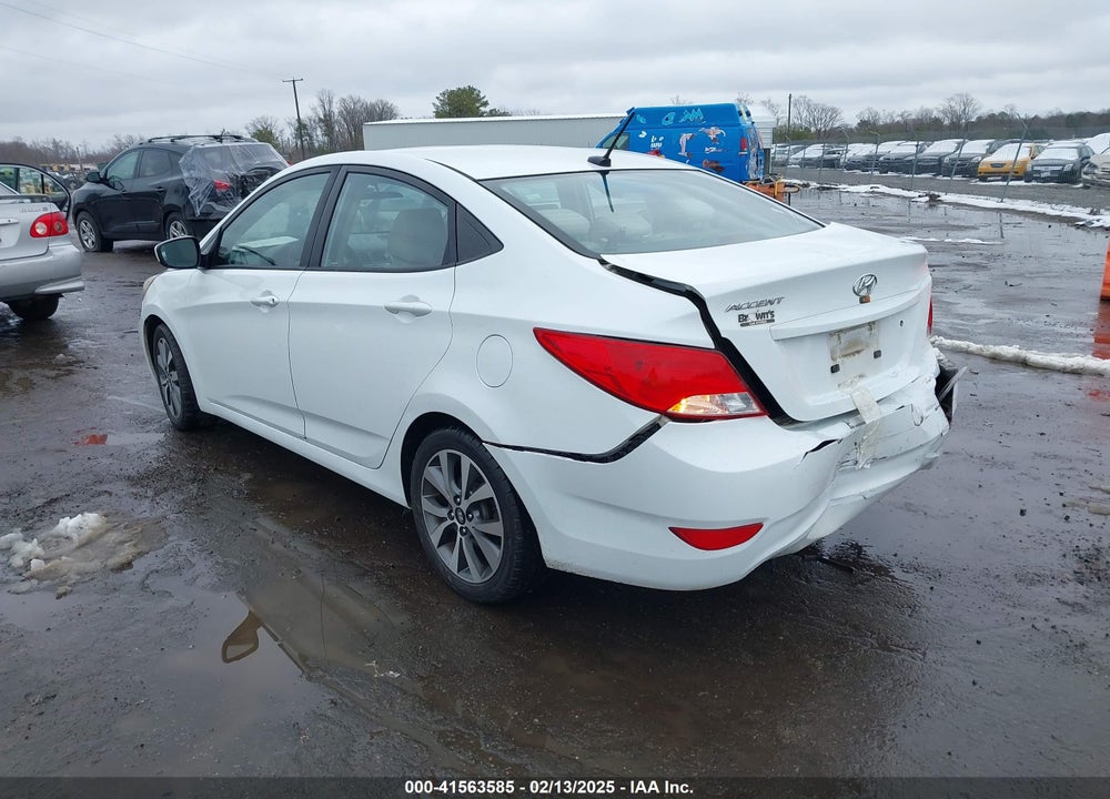 2017 HYUNDAI ACCENT VIN: KMHCT4AE0HU225010