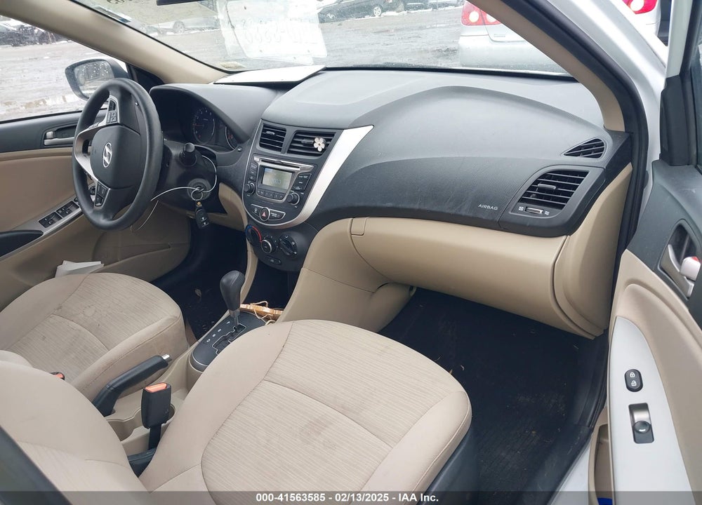2017 HYUNDAI ACCENT VIN: KMHCT4AE0HU225010