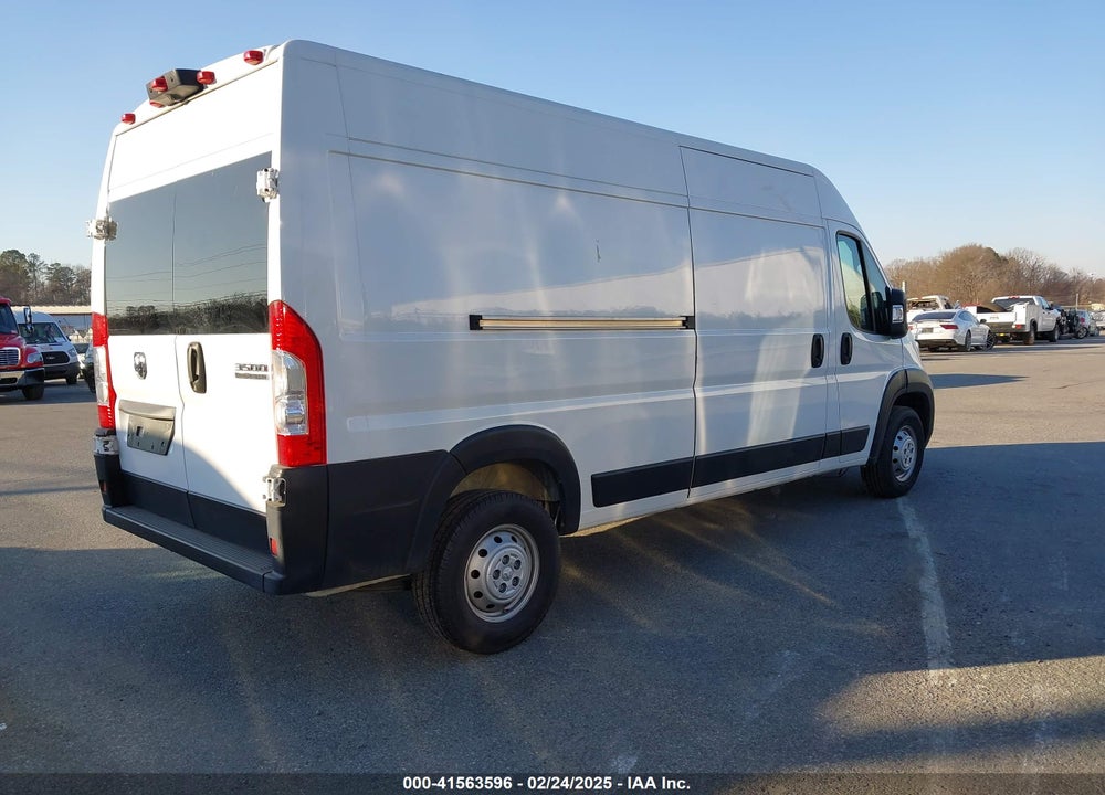 2023 RAM PROMASTER 3500 HIGH ROOF 159 WB VIN: 3C6MRVHGXPE509172