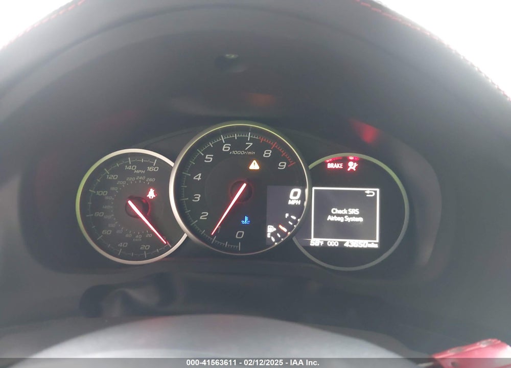 2017 SUBARU BRZ VIN: JF1ZCAC19H9605592
