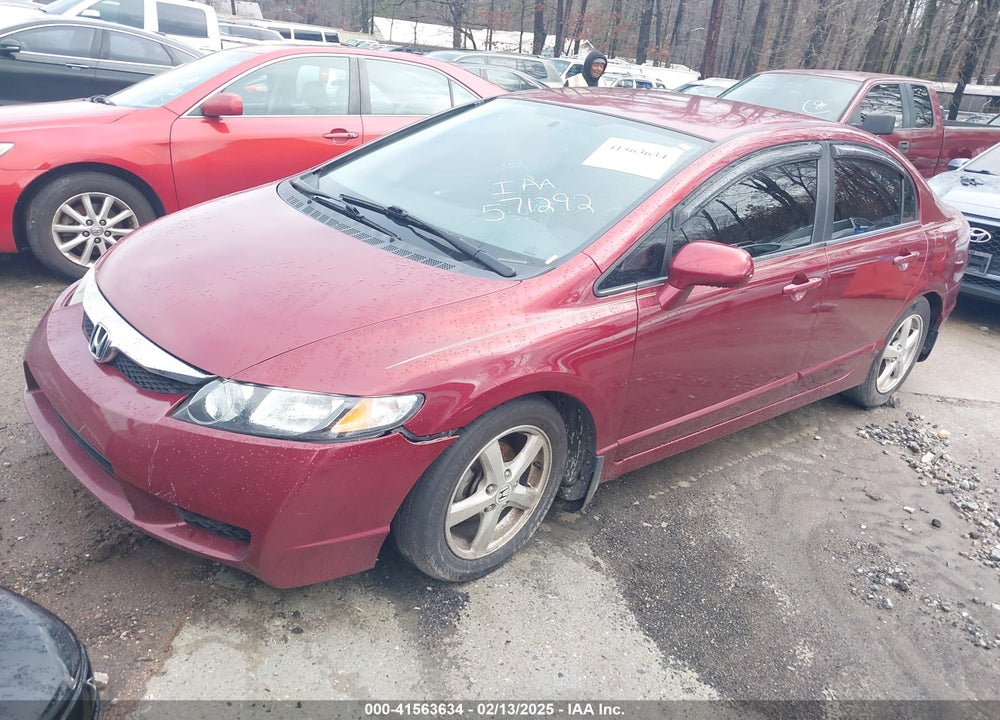 2010 HONDA CIVIC LX VIN: 2HGFA1F50AH571292