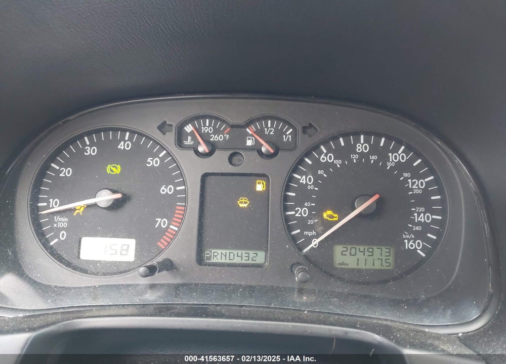 2002 VOLKSWAGEN GTI 1.8L VIN: 9BWDE61J324053127