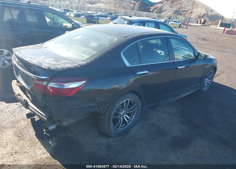 2016 HONDA ACCORD SPORT VIN: 1HGCR2F5XGA113736