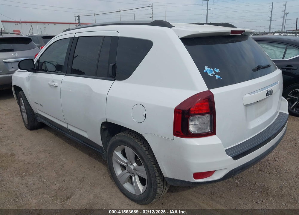 2016 JEEP COMPASS SPORT VIN: 1C4NJCBA7GD621894