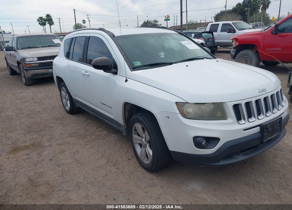 2016 JEEP COMPASS SPORT VIN: 1C4NJCBA7GD621894